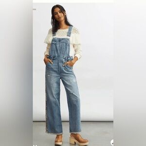 Anthropologie pilcro  Blue Denim Overalls